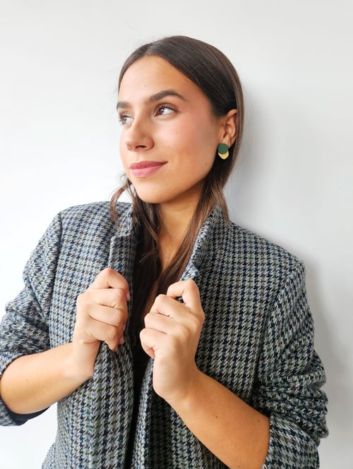 Image of Pendientes ERIKA - Verde