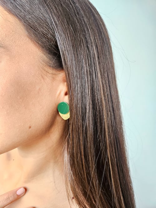 Image of Pendientes ERIKA - Verde