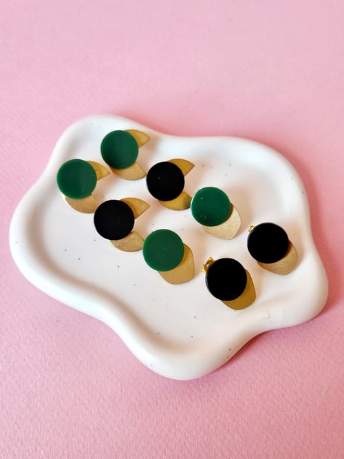 Image of Pendientes ERIKA - Verde