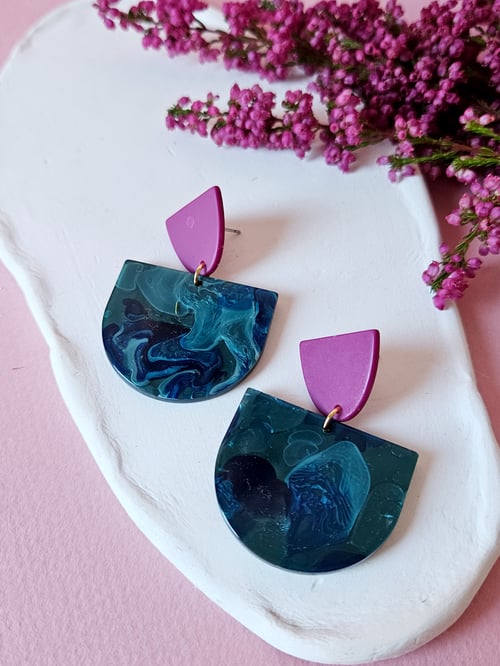 Image of Pendientes INDIA - Semioval