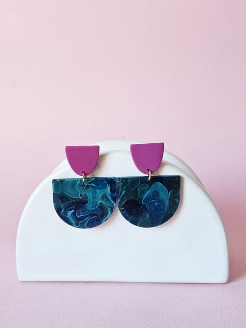 Image of Pendientes INDIA - Semioval