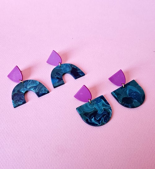 Image of Pendientes INDIA - Semioval