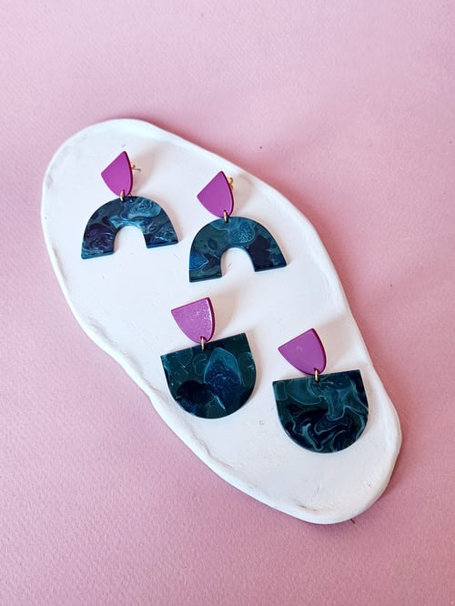 Image of Pendientes INDIA - Semioval