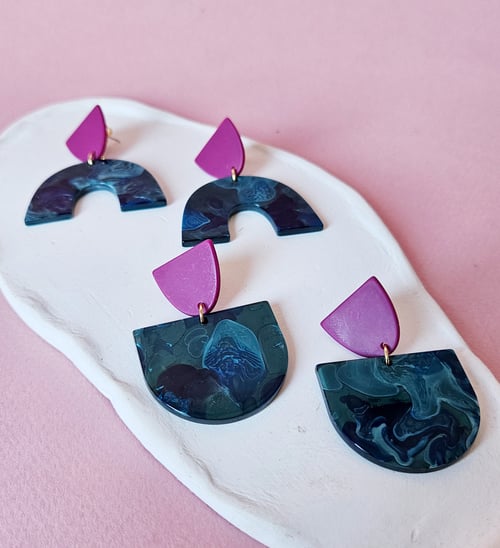 Image of Pendientes INDIA - Semioval