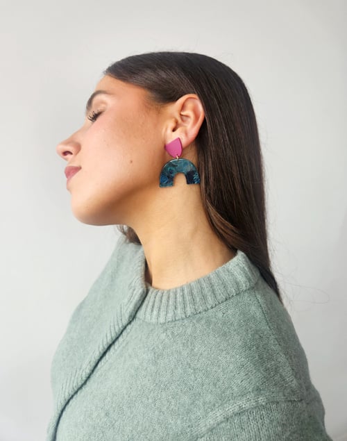 Image of Pendientes INDIA - "U"