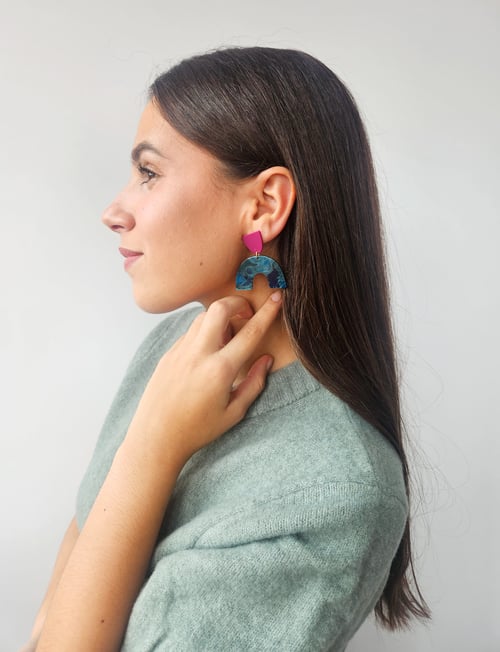 Image of Pendientes INDIA - "U"