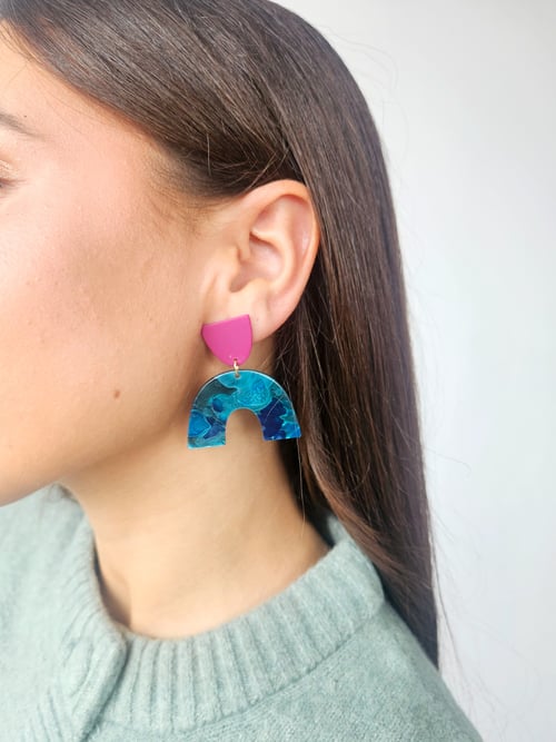 Image of Pendientes INDIA - "U"