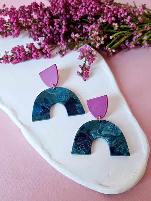 Image of Pendientes INDIA - "U"