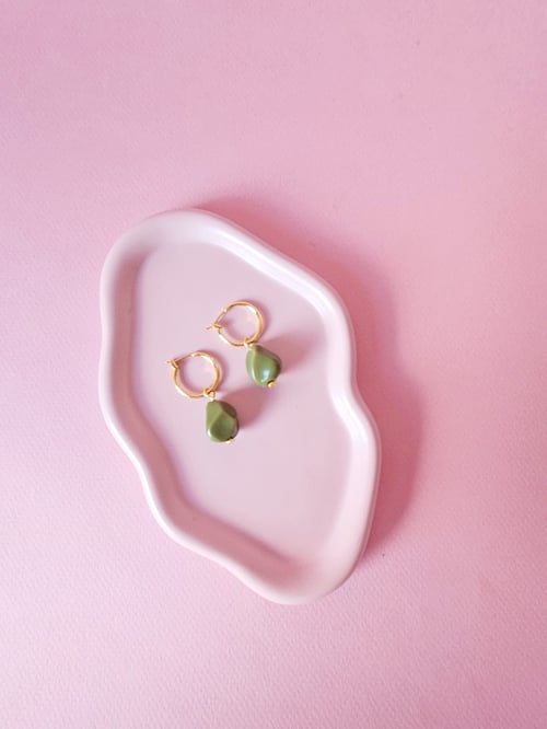 Image of Pendientes GALA - Verde caqui