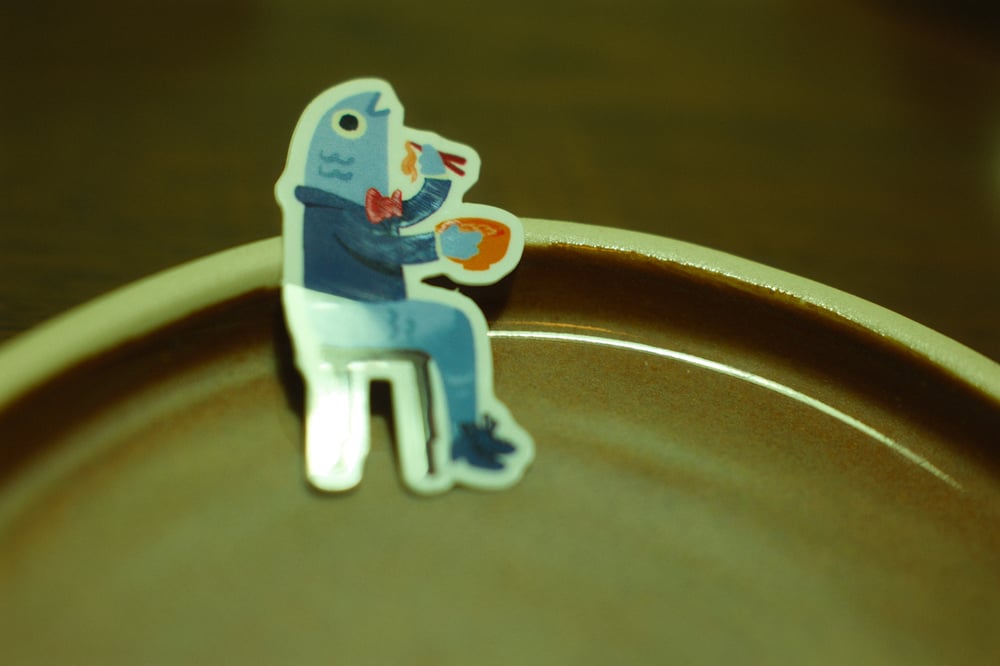 Image of Sticker Poisson