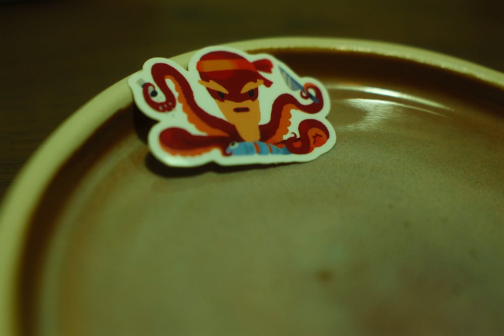 Image of Sticker Poulpe