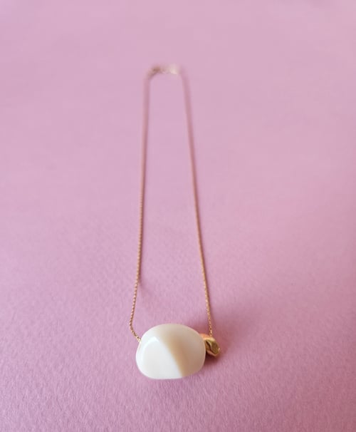 Image of Colgante GALA- Blanco crema