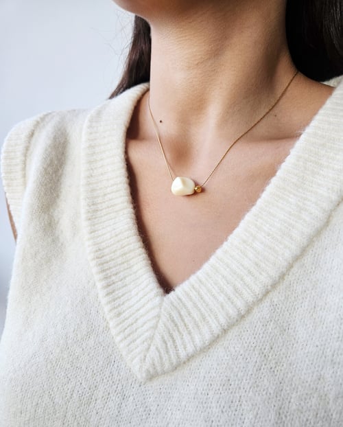 Image of Colgante GALA- Blanco crema