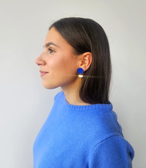 Image of Pendientes UMA - Azul