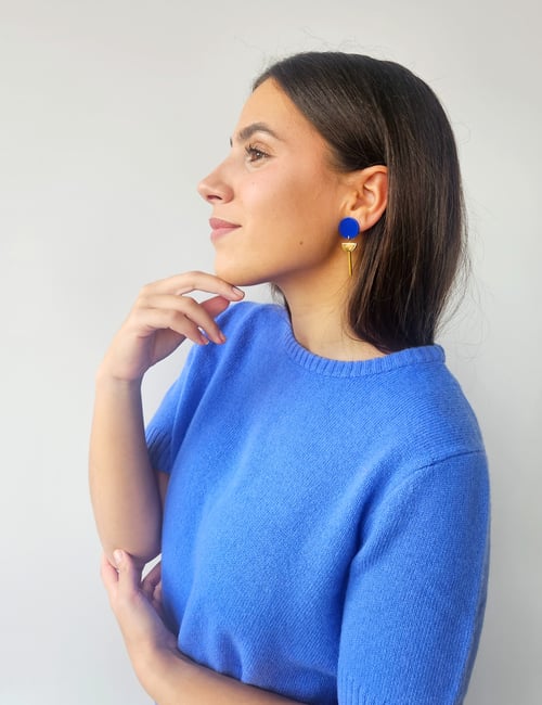 Image of Pendientes UMA - Azul