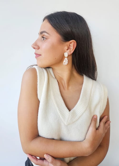 Image of Pendientes VAINILLA