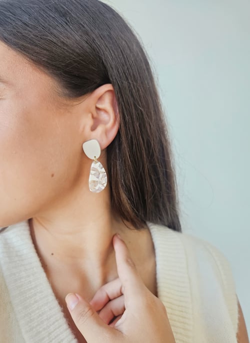 Image of Pendientes VAINILLA