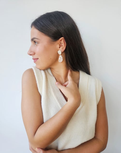 Image of Pendientes VAINILLA