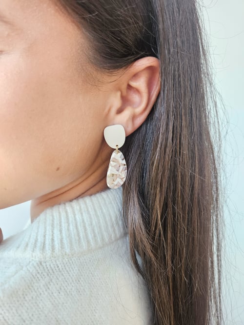 Image of Pendientes VAINILLA