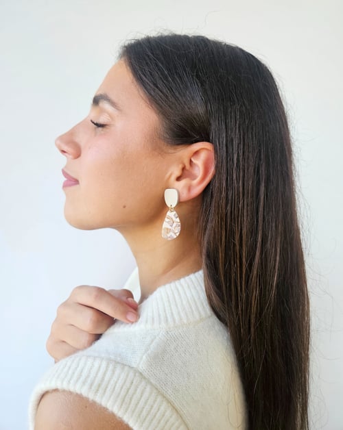 Image of Pendientes VAINILLA