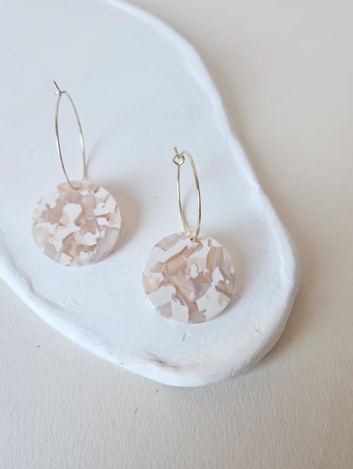 Image of Pendientes CREAM