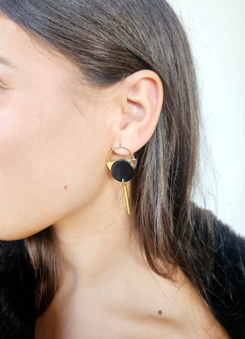 Image of Pendientes KALA - Negro
