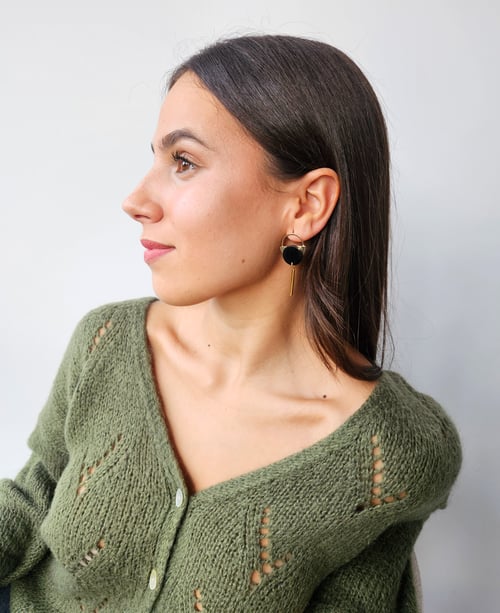 Image of Pendientes KALA - Negro