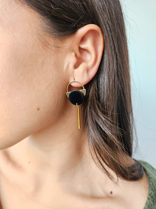 Image of Pendientes KALA - Negro