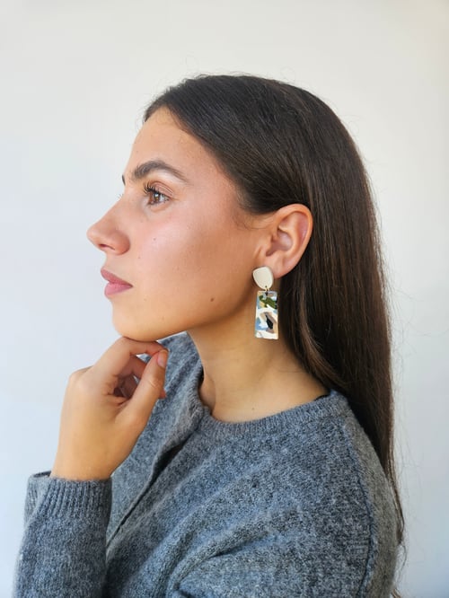 Image of Pendientes AFRIKA- Rectangular