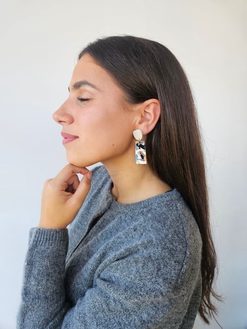 Image of Pendientes AFRIKA- Rectangular