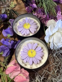 Image 4 of Decorative Flower Candle Tin