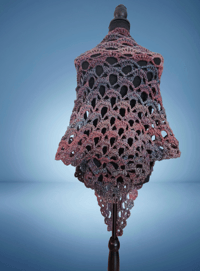 Image 2 of 🖤 Enchanted Twilight Crochet Shawl