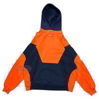 Image 3 of (XL) Nike Hoodie CREW Tonecolorway Orange-Navy "SonGK" 639