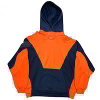 Image 1 of (XL) Nike Hoodie CREW Tonecolorway Orange-Navy "SonGK" 639