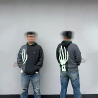 Image 2 of (L) Nike Hoodie Hand Skeleton Series "Ooal GT" 641