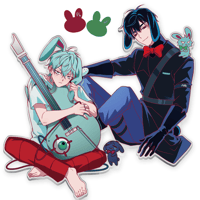 ALIEN STAGE BUNNY IVAN & TILL STANDEES