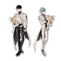 Image 2 of ALIEN STAGE WEDDING IVAN & TILL STANDEE