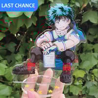 Image 1 of LAST CHANCE DEKU SITTING ACRYLIC STANDEE