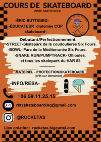 COURS DE SKATEBOARD