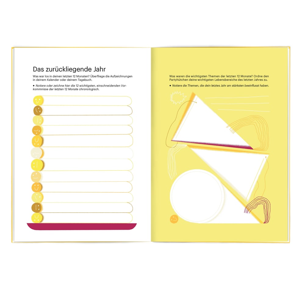 Image of Kreative Jahresplanung #5 "Es gibt zu feiern" (gelb)
