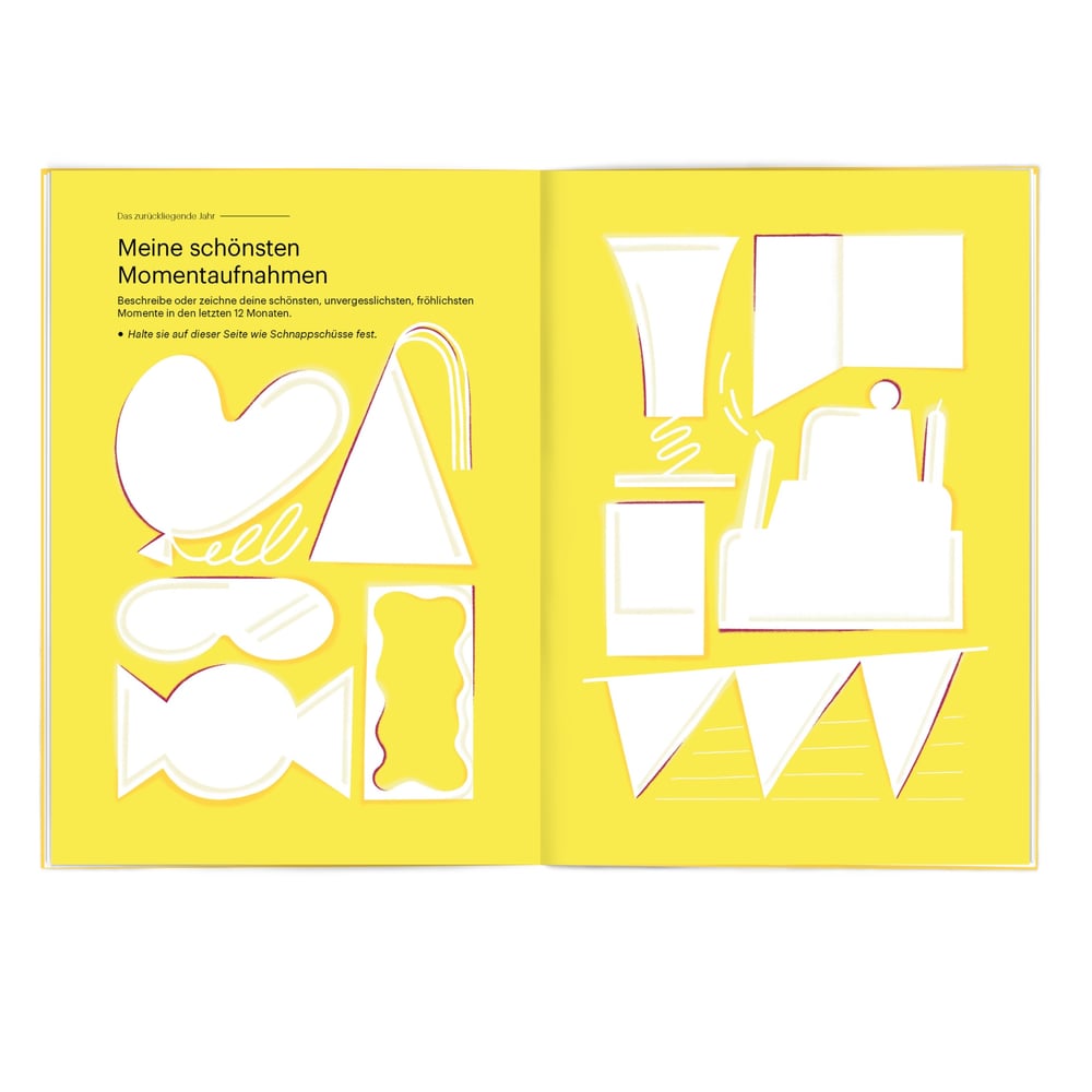 Image of Kreative Jahresplanung #5 "Es gibt zu feiern" (gelb)