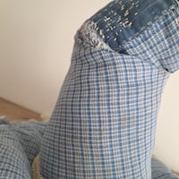 Image 5 of Handmade Wonky Witch Blue Hat 