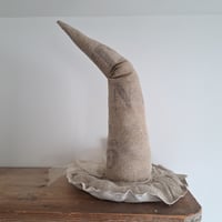 Image 3 of Handmade Wonky Witch Postal Hat n.1