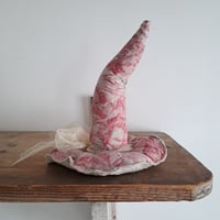 Image 2 of Little Handmade Wonky Witch Quilt Hat n.2