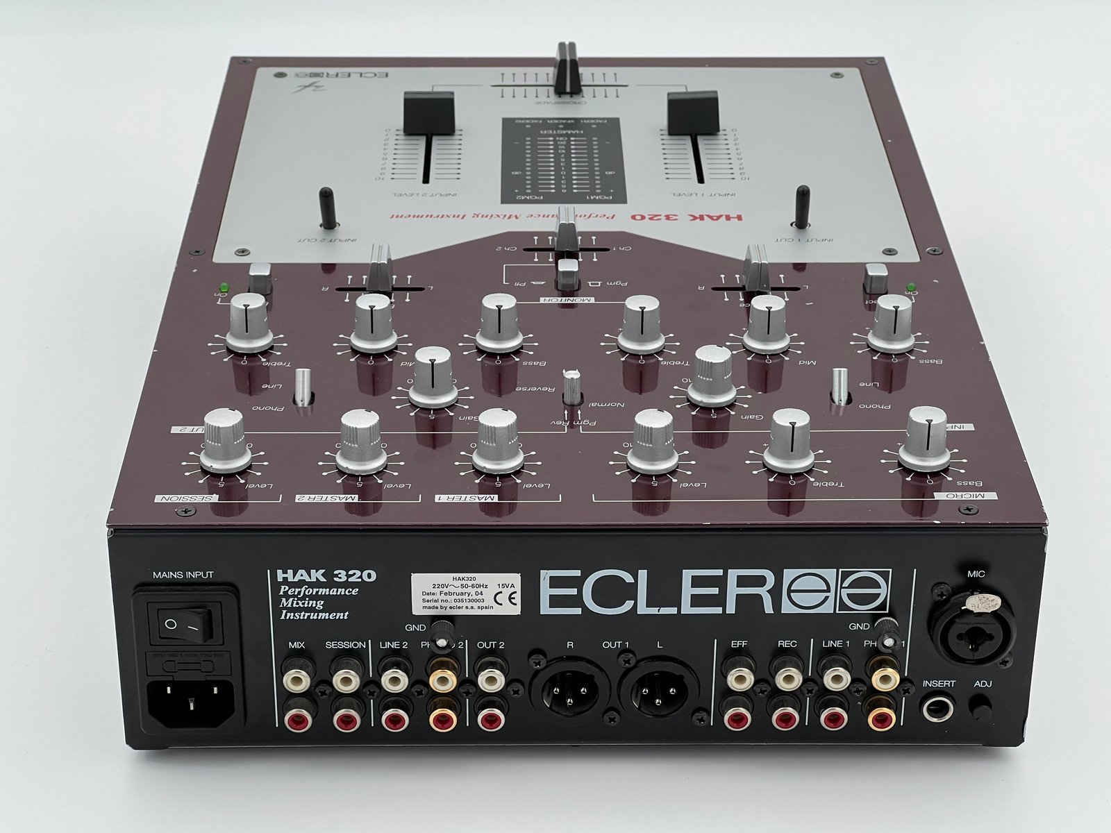 ECLER HAK 320 DJミキサー 希少 ECLER HAK 320 DJミキサー ECLER HAK 320 DJミキサー Ecler