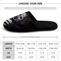 Image 19 of Koffee Slippers N' Kreme Spooky Solemates Cotton Mens Slippers