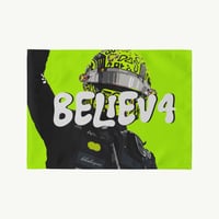Lando Norris BELIEV4 Flag