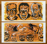 Monsters and Halloween Prints