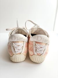 Image 3 of Christian Dior Pink Trotter Oblique Sneakers (2004)
