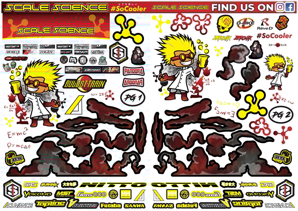 DESIGN 2 MAD SCIENTIST LIVERY (STANDARD) ***PRE-ORDER***